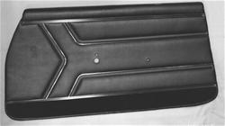 PUI Interiors Inner Door Panels for 1969 GTO, LEMANS - D450