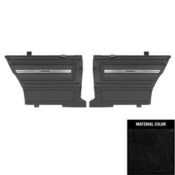 PUI Interiors Gold Edition Inner Door Panels for 1966 CHEVELLE - DO280C