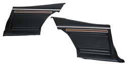 PUI Interiors Rear Side Panels for 1970-1972 NOVA - PD320C