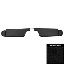 PUI - Interior Sunvisors for 1972-1973 CHARGER, ROAD RUNNER - SVKR910C