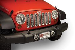 Putco Chrome Fog Lamp Trim Covers for 2007-2017 WRANGLER, 2018 WRANGLER JK - 400508