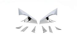Putco Chrome Mirror Trim Covers for 2011-2016 SPORTAGE - 401725
