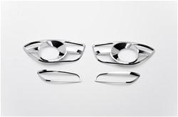 Putco Chrome Fog Lamp Trim Covers for 2007-2013 SANTA FE - 401784