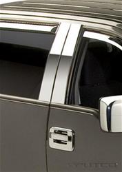 Putco Stainless Steel Pillar Post Trim Covers for 2004-2014 F-150, 2006-2008 MARK LT - 402601