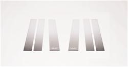 Putco Stainless Steel Pillar Post Trim Covers for 2015-2020 YUKON - 402617GM-2