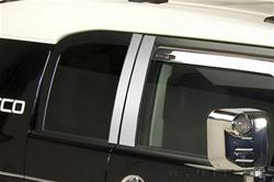 Putco Stainless Steel Pillar Post Trim Covers for 2007-2014 FJ CRUISER - 402622