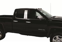 Putco Stainless Steel Pillar Post Trim Covers for 2015-2019 SIERRA 3500 HD, SIERRA 2500 HD, 2014-2019 SIERRA 1500 - 402669GM-2