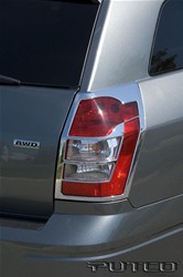 Putco Chrome Taillight Trim Covers for 2005-2008 MAGNUM - 402811