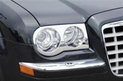 Putco Chrome Headlight Trim Sets for 2008-2010 LAND CRUISER - 403503