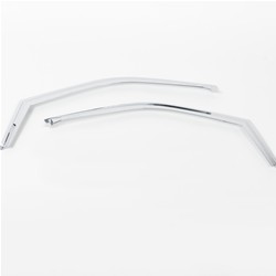 Putco Element Chrome Window Visors for 2000-2005 EXCURSION, 1999 F-250, 2008-2016 F-450 SUPER DUTY - 480203
