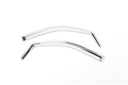 Putco Element Chrome Window Visors for 2014-2019 SIERRA 1500, SILVERADO 1500 - 480240