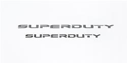 Putco Emblem Kits for 2017-2018 F-450 SUPER DUTY, F-350 SUPER DUTY, 2017-2022 F-250 SUPER DUTY - 55553BPFD