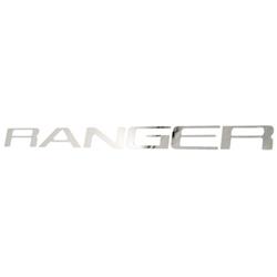 Putco Stainless Steel Tailgate Lettering Kits for 2024-2025 RANGER - 55563FD