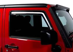 Putco Element Tinted Window Visors for 2018 WRANGLER JK - 580228
