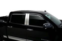 Putco Element Tinted Window Visors for 2014-2018 SIERRA 1500, SILVERADO 1500 - 580240