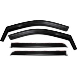Putco Element Matte Black Window Visors for 2021-2025 YUKON, TAHOE, 2021-2022 ESCALADE - 680437
