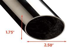 Putco NeveRust Stainless Steel Crossrails Bed Rails 69896