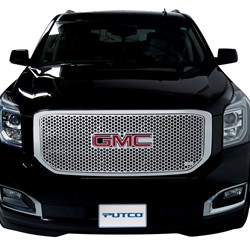 Putco Punch Stainless Steel Grille Inserts for 2007-2014 YUKON, YUKON XL 1500, 2007-2013 YUKON XL 2500 - 84160