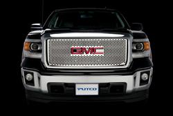 Putco Punch Stainless Steel Grilles for 2014-2015 SIERRA 1500 - 84184