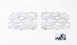 Putco Flaming Inferno Stainless Steel Grilles for 2003-2005 RAM 3500 - 89134