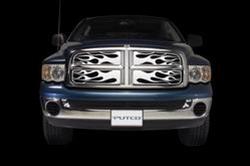 Putco Flaming Inferno Stainless Steel Grilles for 2003-2005 RAM 3500 - 89134