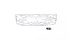 Putco Flaming Inferno Stainless Steel Grilles for 2002-2009 ENVOY, 2002-2006 ENVOY XL, 2004-2005 ENVOY XUV - 89133