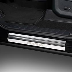 Putco NeveRust Stainless Steel Door Sills for 2021-2025 F-150 - 95146FD