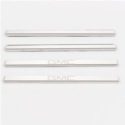 Putco NeveRust Stainless Steel Door Sills for 2020-2025 SIERRA 3500 HD, SIERRA 2500 HD, 2019-2026 SIERRA 1500 - 95183GM-2