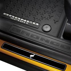 Putco NeveRust Stainless Steel Door Sills for 2021-2025 BRONCO SPORT - 95175BPFD