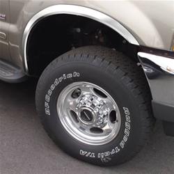 Putco NeveRust Stainless Steel Fender Trim Kits 97216