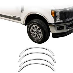 Putco NeveRust Stainless Steel Fender Trim Kits for 2017-2022 F-250 SUPER DUTY, F-350 SUPER DUTY - 97285