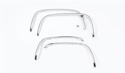 Putco NeveRust Stainless Steel Fender Trim Kits for 2015-2019 SILVERADO 3500 HD, SILVERADO 2500 HD, 2016-2019 SILVERADO 1500 - 97296