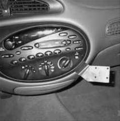 PanaVise InDash Custom Dash Mounts for 1996-1999 SABLE, TAURUS - 75107-596
