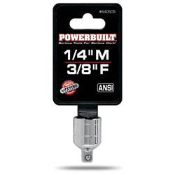 Powerbuilt Tools Socket U-Joint and Adapter Sets 640505