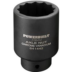 Powerbuilt Tools Spindle Nut Sockets 641442