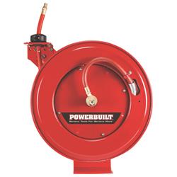 Powerbuilt Heavy-Duty Auto Retracting Air Hose Reels
