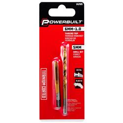 Powerbuilt Tap and Drill Bit Sets 642489