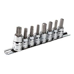 Powerbuilt 8-Piece Disc Brake Caliper Bit Socket Sets 940569