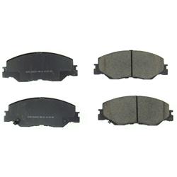 PowerStop Z16 Evolution Clean Ride Ceramic Brake Pads for 2022-2024 CIVIC, 2019-2022 INSIGHT - 16-2185