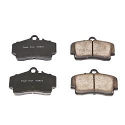 PowerStop Z16 Evolution Clean Ride Ceramic Brake Pads for 1999-2008 911, 1997-2010 BOXSTER, 2006-2012 CAYMAN - 16-738