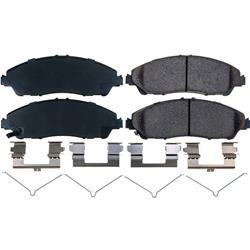 PowerStop Z17 Evolution Plus Brake Pads for 2021-2022 PILOT, 2021-2025 RIDGELINE - 17-1723N