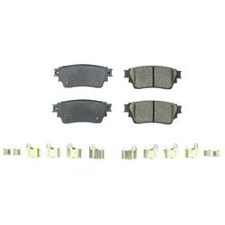 PowerStop Z17 Evolution Plus Brake Pads for 2018-2024 ECLIPSE CROSS, 2017-2024 OUTLANDER, 2018-2023 OUTLANDER PHEV - 17-2135