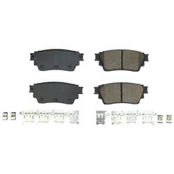 PowerStop Z17 Evolution Plus Brake Pads for 2022-2024 PATHFINDER, QX60, 2021-2025 ROGUE - 17-2391