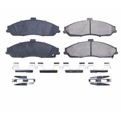 PowerStop Z17 Evolution Plus Brake Pads for 1997-2013 CORVETTE, 2005-2006 GTO, 2004-2009 XLR - 17-731