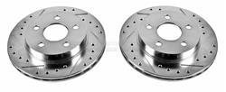 PowerStop Evolution Drilled and Slotted Rotors for 1993-1997 COUGAR, THUNDERBIRD, 1993-1998 MARK VIII - AR-8137XPR