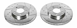 PowerStop Evolution Drilled and Slotted Rotors AR-8149XPR