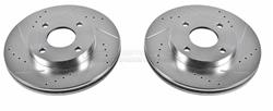 PowerStop Evolution Drilled and Slotted Rotors for 2000-2004 FOCUS - AR-8161XPR