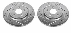 PowerStop Evolution Drilled and Slotted Rotors AR-8162XPR