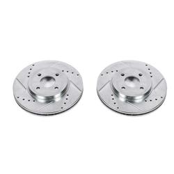 PowerStop Evolution Drilled and Slotted Rotors for 2002-2004 FOCUS - AR-8168XPR