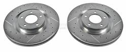 PowerStop Evolution Drilled and Slotted Rotors for 2007-2014 EDGE, 2007-2015 MKX - AR-8190XPR